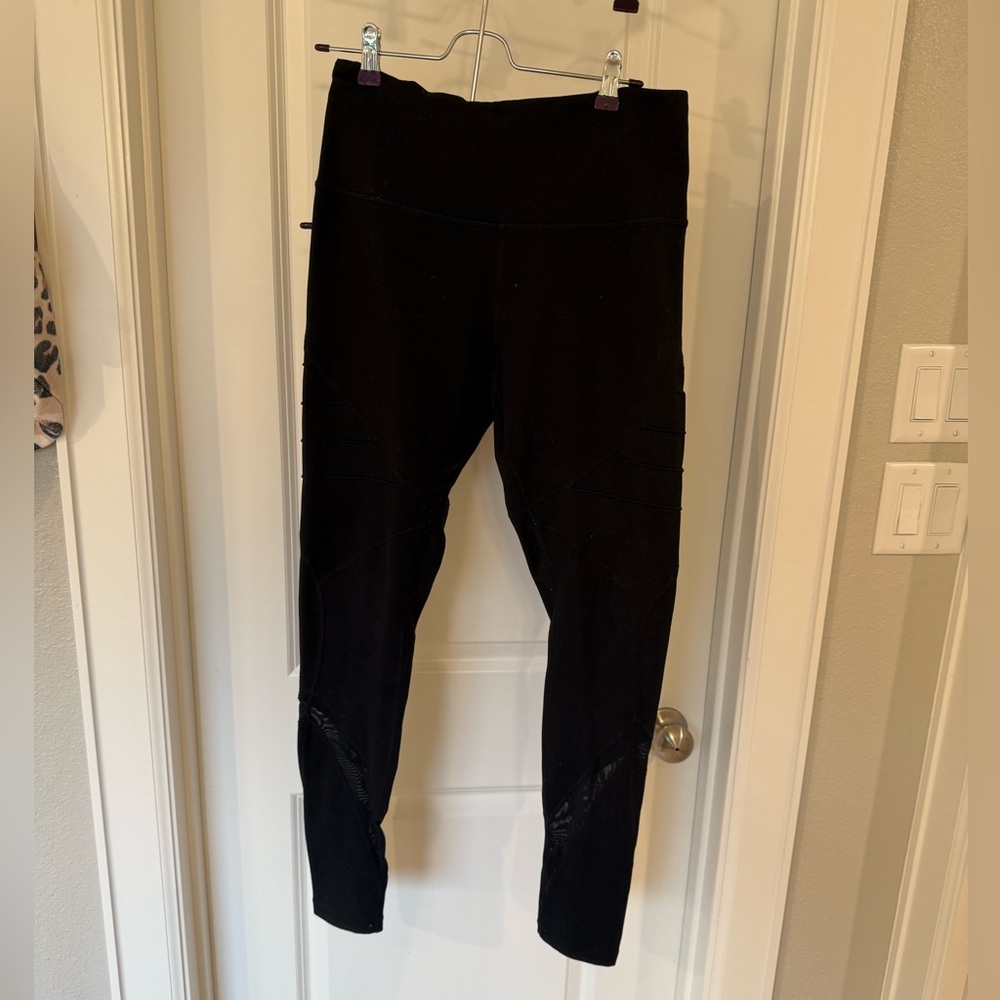 Black Leggings with mesh